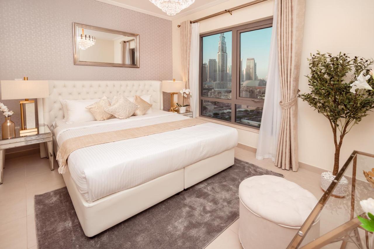 Elite Royal Apartment - Panoramic Full Burj Khalifa, Fountain & Skyline View - Baron Dubai Exterior foto