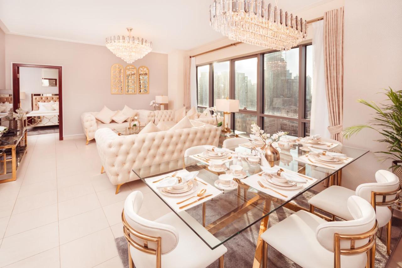 Elite Royal Apartment - Panoramic Full Burj Khalifa, Fountain & Skyline View - Baron Dubai Exterior foto