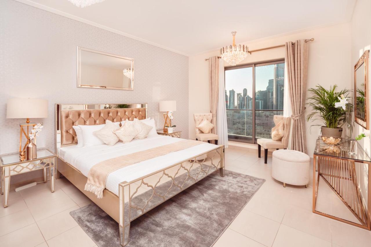 Elite Royal Apartment - Panoramic Full Burj Khalifa, Fountain & Skyline View - Baron Dubai Exterior foto