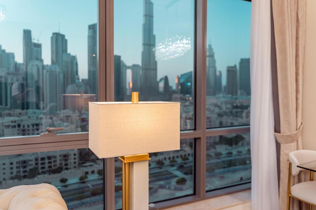 Elite Royal Apartment - Panoramic Full Burj Khalifa, Fountain & Skyline View - Baron Dubai Exterior foto