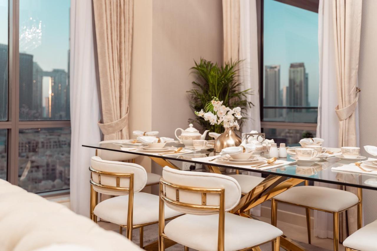 Elite Royal Apartment - Panoramic Full Burj Khalifa, Fountain & Skyline View - Baron Dubai Exterior foto