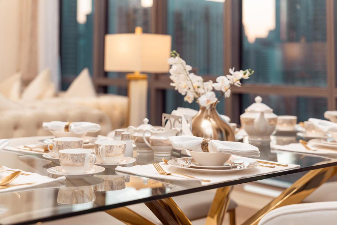 Elite Royal Apartment - Panoramic Full Burj Khalifa, Fountain & Skyline View - Baron Dubai Exterior foto